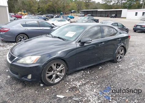 2009 Lexus Is 250 из США, поврежденный, VIN JTHBK262292082787